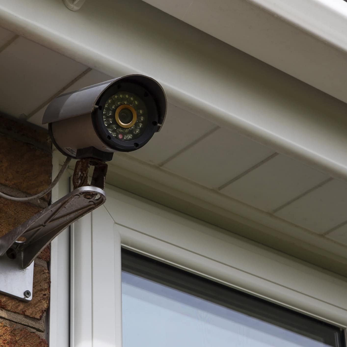 CCTV security camera for home protection and surveillance.